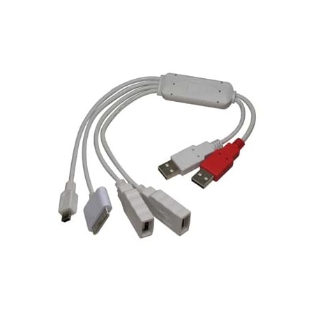 Bestlink Netware USB2.0 Squid Hub, Mini5 & Female x 2- 4 Port 150616